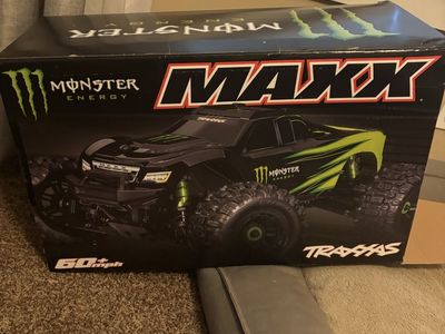 Traxxas Monster Maxx RC Truck - 60+ MPH, New in Box