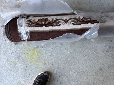 12X18 New Brown Patterned Rug - Unused Floor Covering