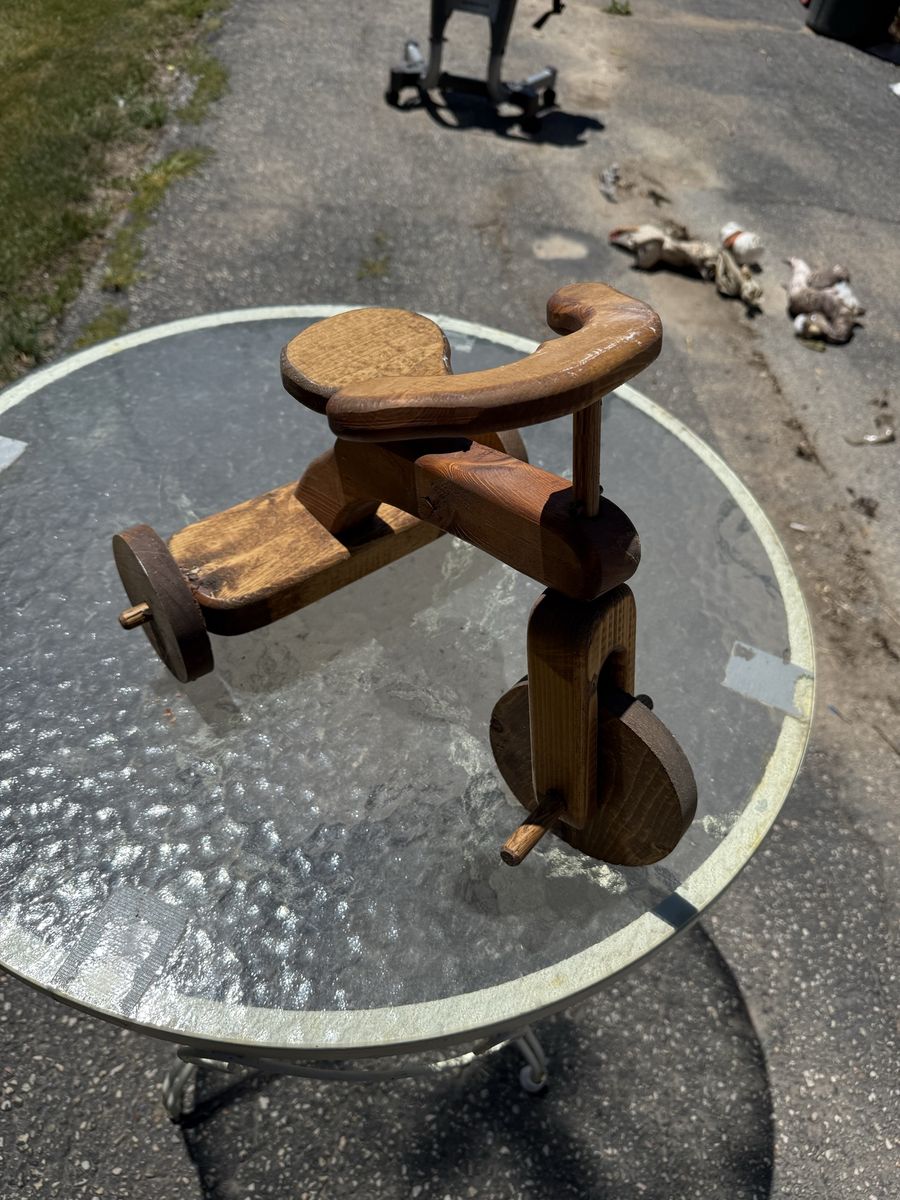 Wooden Display Tricycle