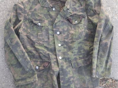 wwii antique relic waffen camo tunic