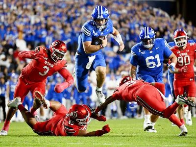 Four BYU Cougar Football Tickets 3 games prime location at special price.