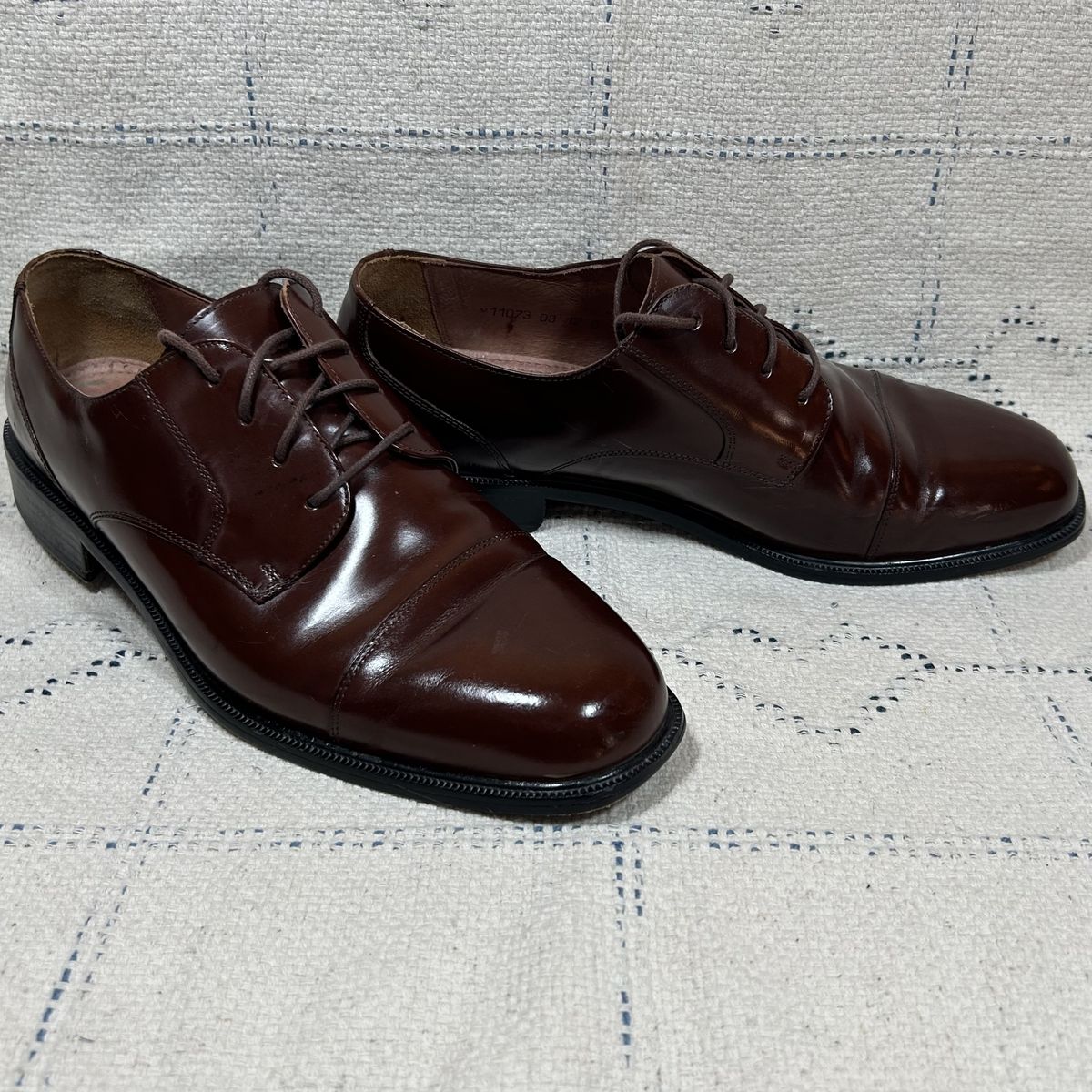 Mens Florsheim Dress Shoes Size 12-D Cap-Toe D
