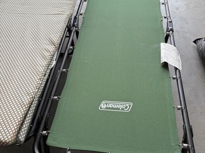 2 COTS, 2 COMFY COT PADS AND TENT FOR SALE!