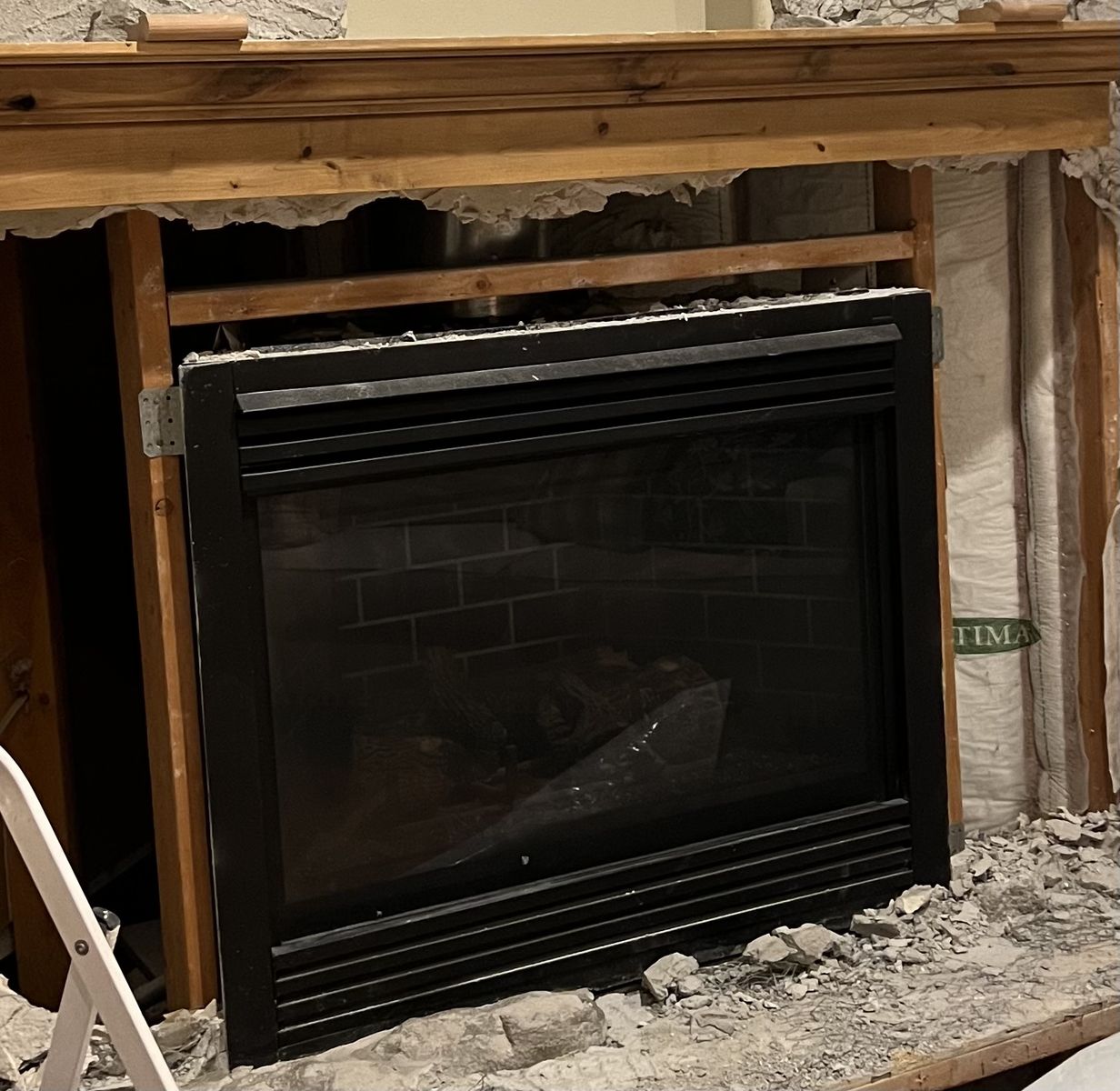 Gas Fireplace Insert