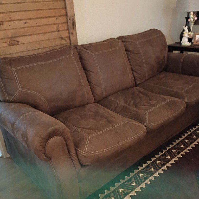 Couch and love seat