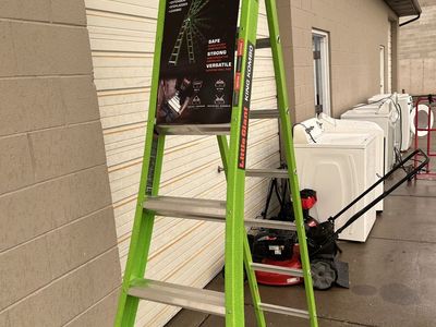 Brand new little giant king combo 17” reach ladder