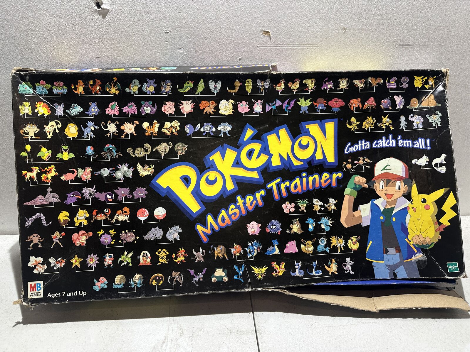 1999 Pokemon Master Trainer Board Game Hasbro