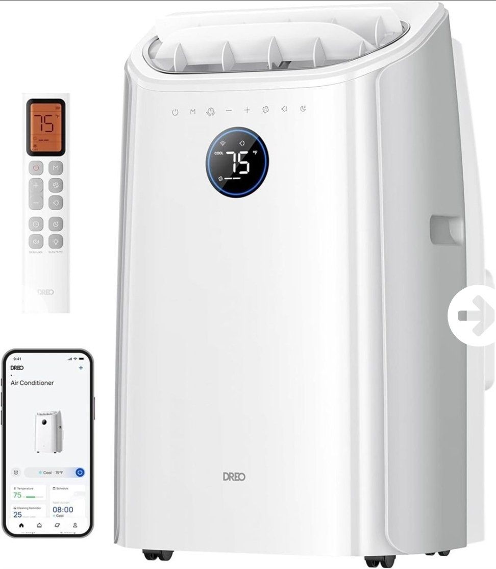 DREO 515S Portable Air Conditioner 12,000 BTU – WiFi, Smart AC  #550