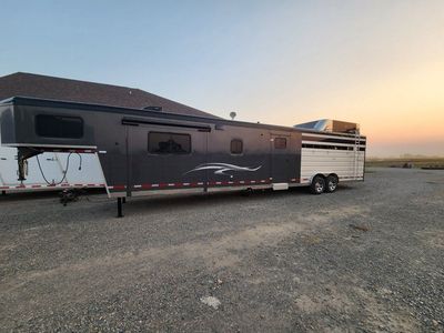 2023 Trails West LQ with stock rear end.