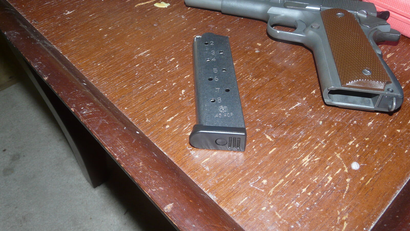 1911 45ACP 11 ROUND MAGAZINE STEEL MADE IN USA