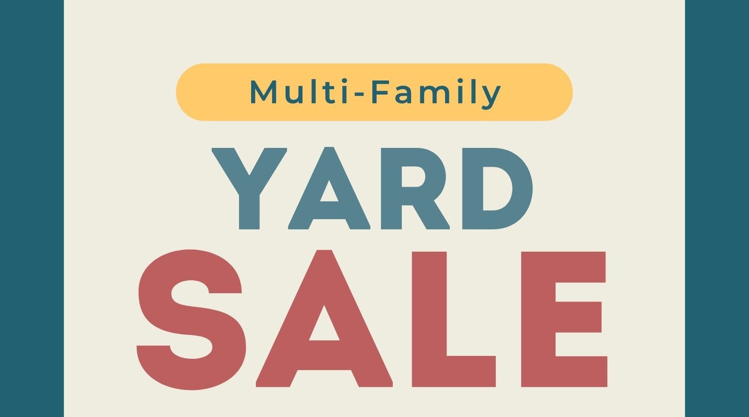 Aug 29 Multi-Family Yard Sale 8am to 1pm in Provo
