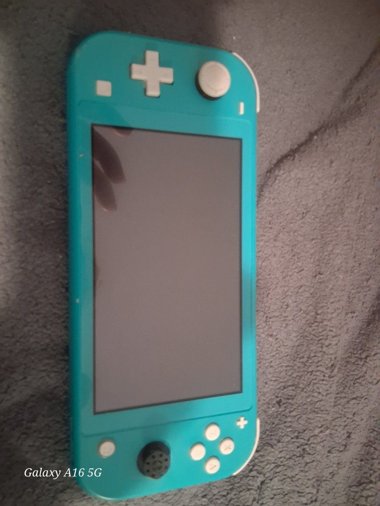 Nintendo Switch Lite Turquoise Handheld Console - Used