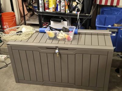 Patio Storage Box with Lock