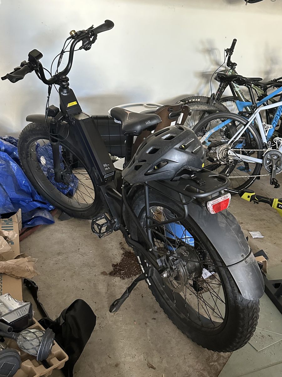 Juiced step through fat tire e-bike