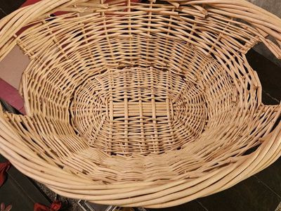 Large basket with handles