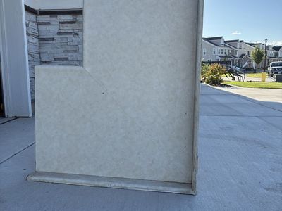 Light Beige Countertop Section - Custom Cut, Durable Laminate - Ideal for Kitchen or Laundry Room