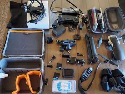 DJI Mavic Air Drone Fly More Combo with GoPro Hero 8 & Accessories