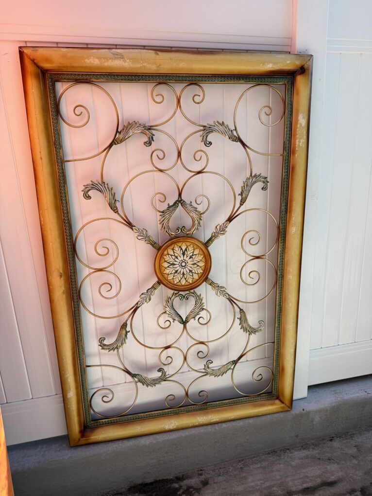 Large Metal Wall Decoration