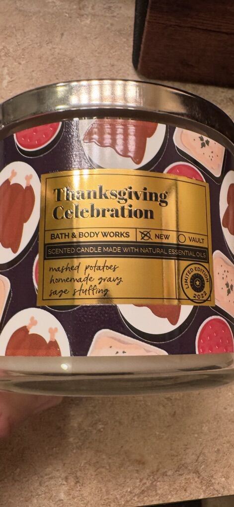 Limited Edition THANKSGIVING CELEBRATION Candle