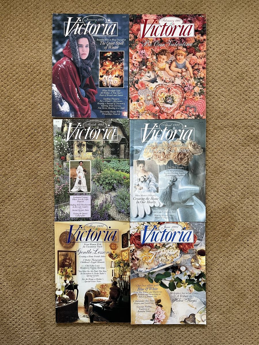 Victoria Magazines - Set of Eleven - Vintage
