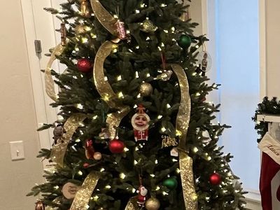9ft Costco Pre-Lit Christmas Tree — $100 — Retails $860