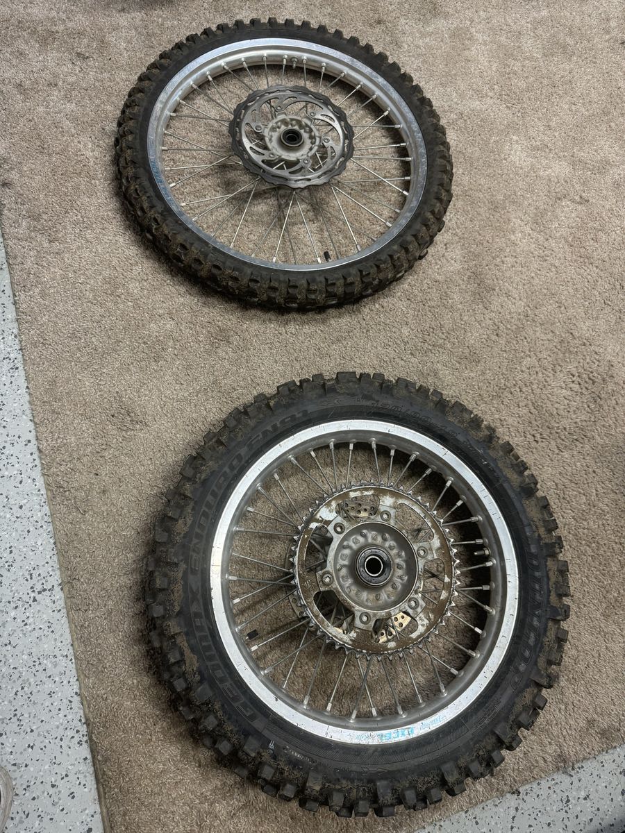 Dirtbike Rim And Tires
