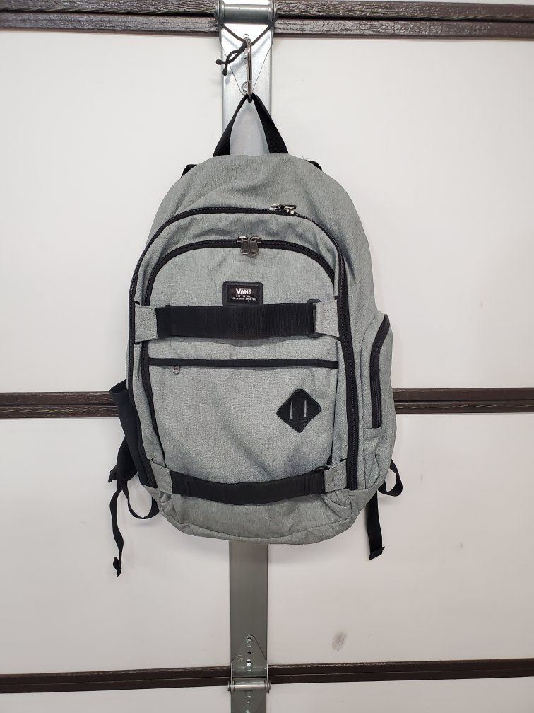 Vans Transient 2 Skateboard Backpack Grey/Black