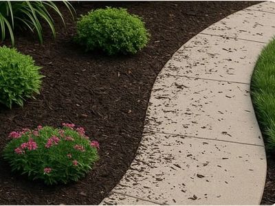 GroundFuse Mulch and Gravel Stabilization-Keep your Landscaping where it Belongs