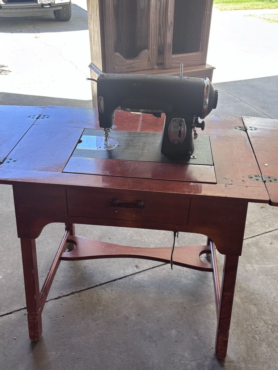 Antique sewing machine