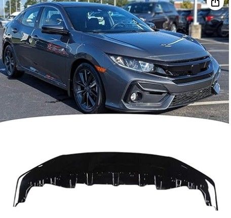 New - 2017 - 2021 Honda Civic Sport, Sport Touring, Front Lower Grille, Valance Panel.