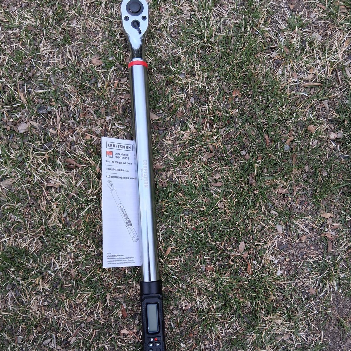 CRAFTSMAN 1/2 " DRIVE DIGITAL TORQUE WRENCH