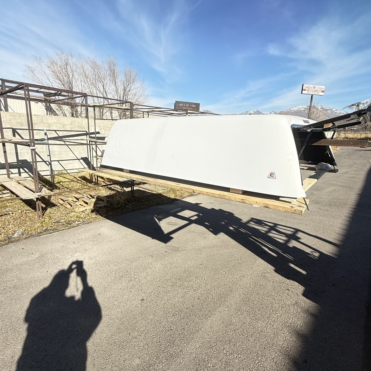 2019-2026 Chevy 1500 Truck Shell WHITE 6'6" beds ONLY