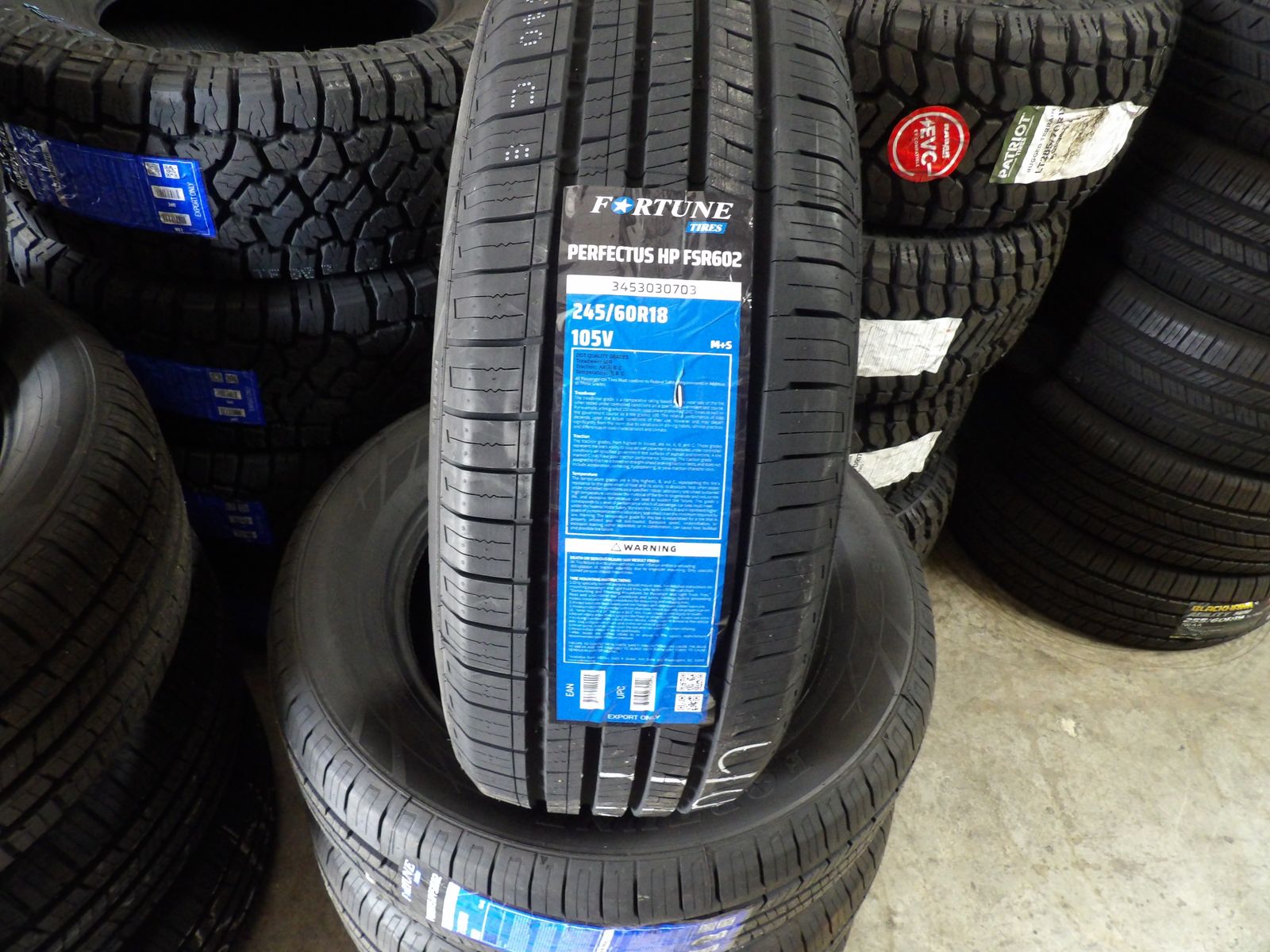 245/60R18 FORTUNE PERFECTUS HP SET OF NEW TIRES