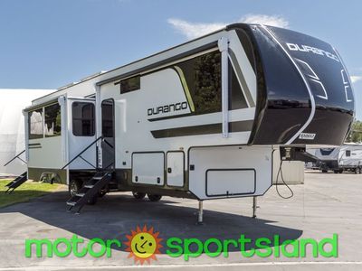 2026 Kzrv Durango 341RPT Rear Living Room U-Shaped Dinette Outdoor Kitchen