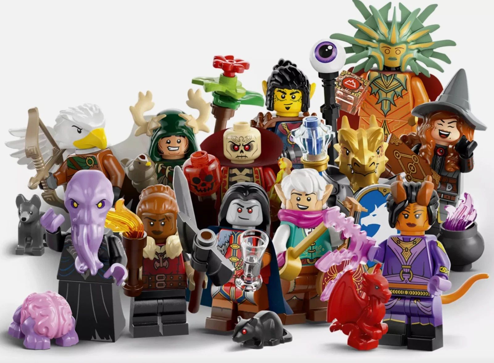 Brand New Sealed LEGO Dungeons & Dragons Minifigures 71047