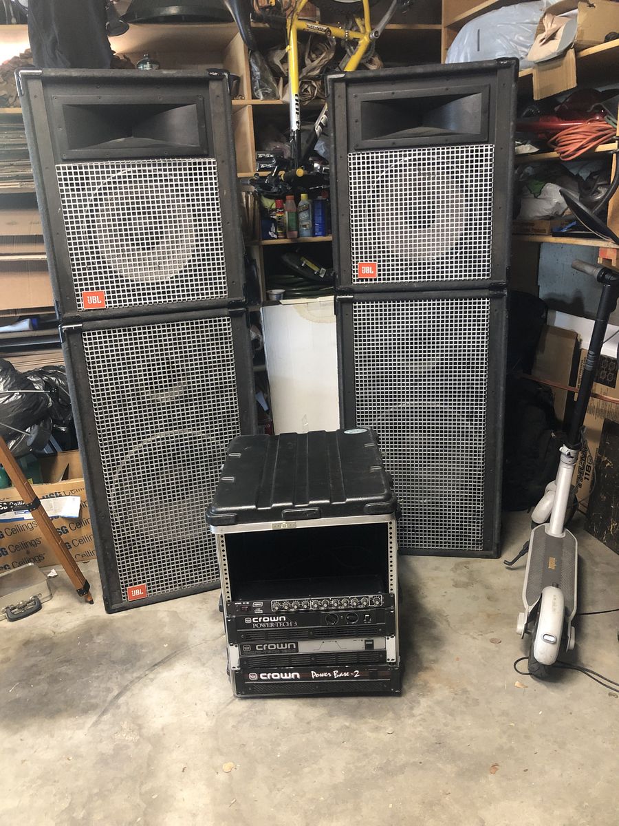 JBL & Crown PA Components