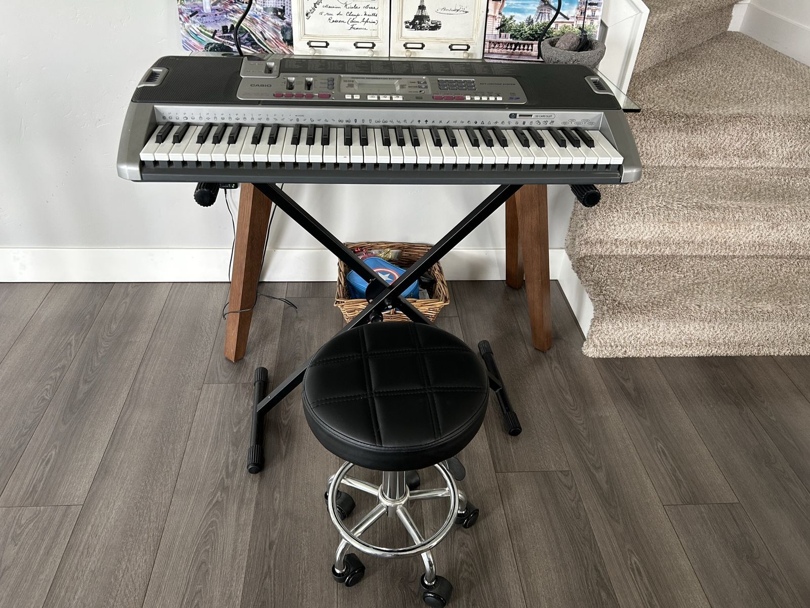 Casio lh 210 + seat + cross support 150$ OBO