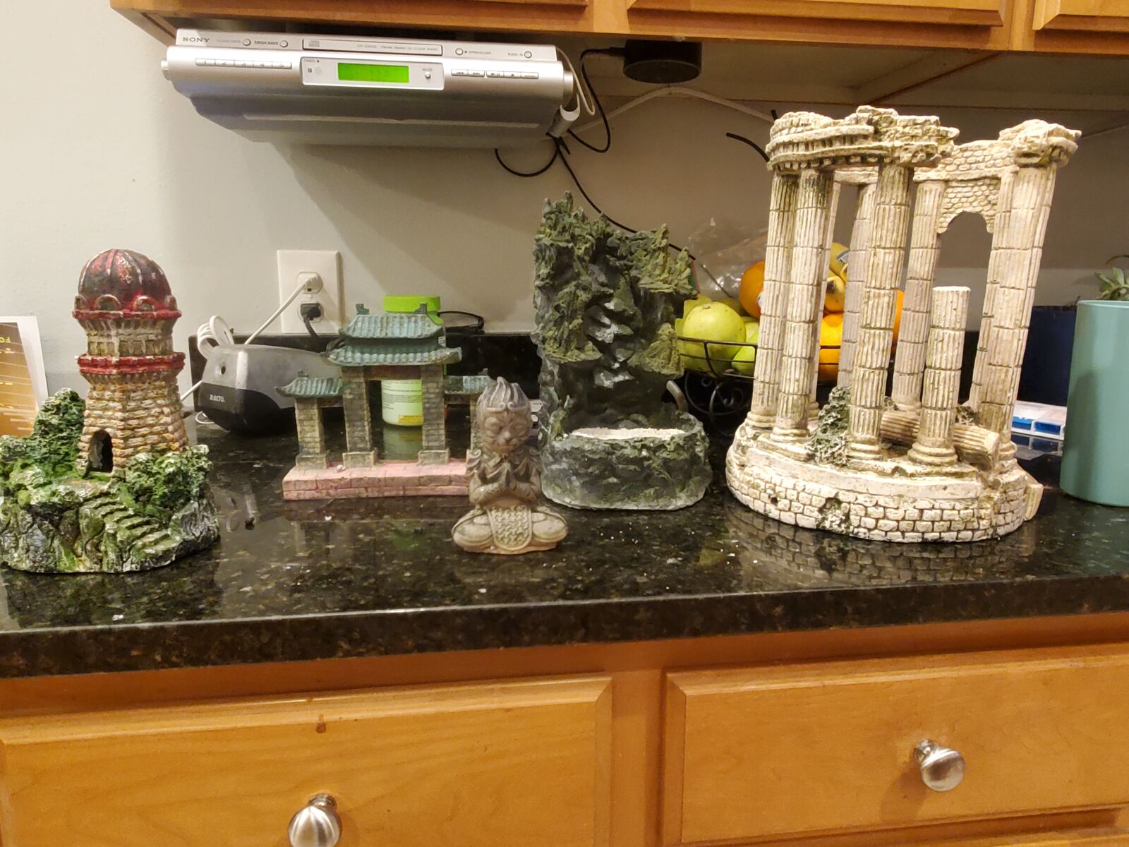 Various Aquarium decorations
