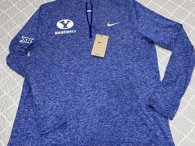 Women’s Nike Dri-Fit BYU Baseball Pullover - Large - New