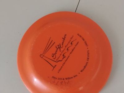Woodburn Nazarene Church Soul Harbor Orange Frisbee Flying Disc