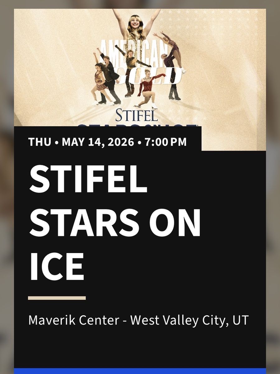 Stars On Ice SLC- 6 tickets