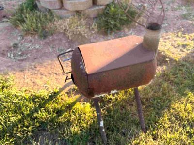heavy duty camp wood stove