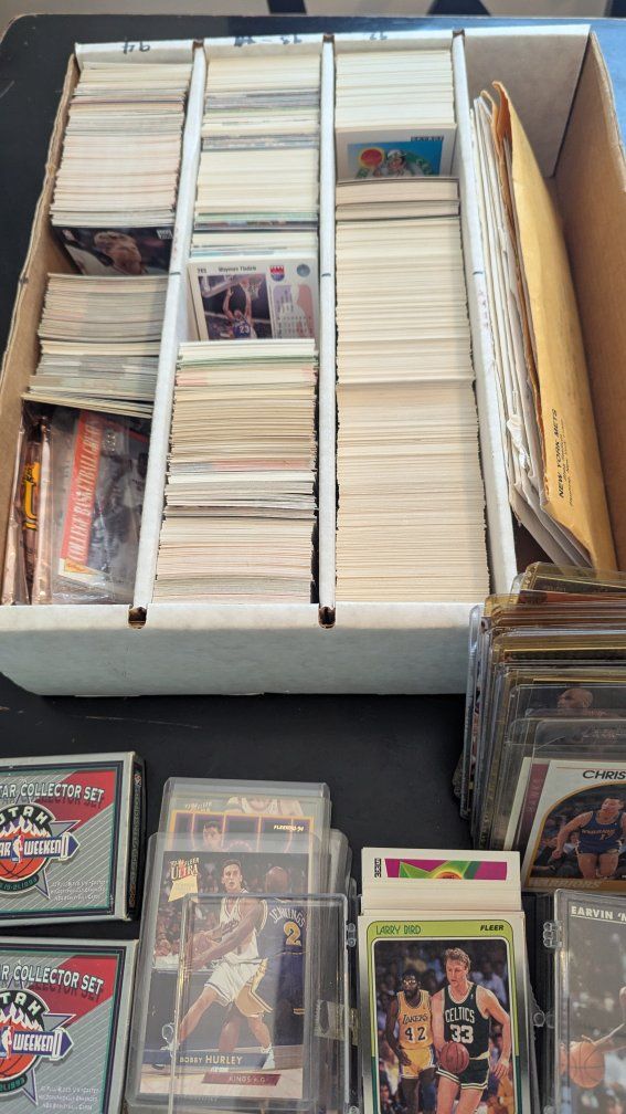 Huge Vintage Sports Card Collection For Sale – 1970s, 80s, & 90s (Basketball, Baseball, NFL)