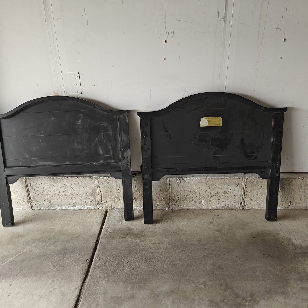 twin bed headboard and footboard