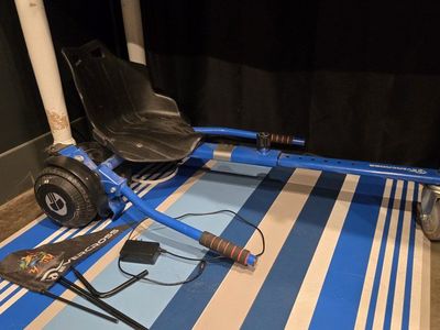 Hoverboard with seat