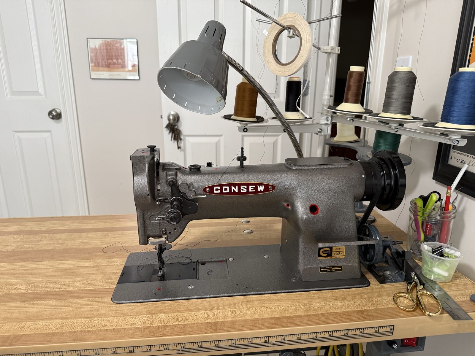 CONSEW 226R-1 Industrial Sewing Machine - Heavy Duty, Made in Japan