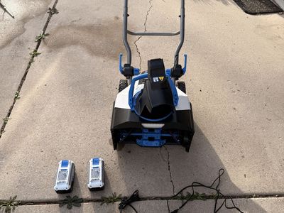 Hart Snow Blower With Batteries
