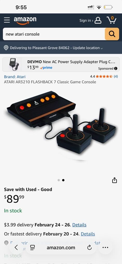 Atari Gaming Console