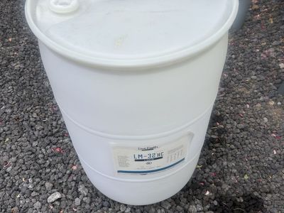 55 Gallon Plastic Barrel Drum for Storage/Water Collection