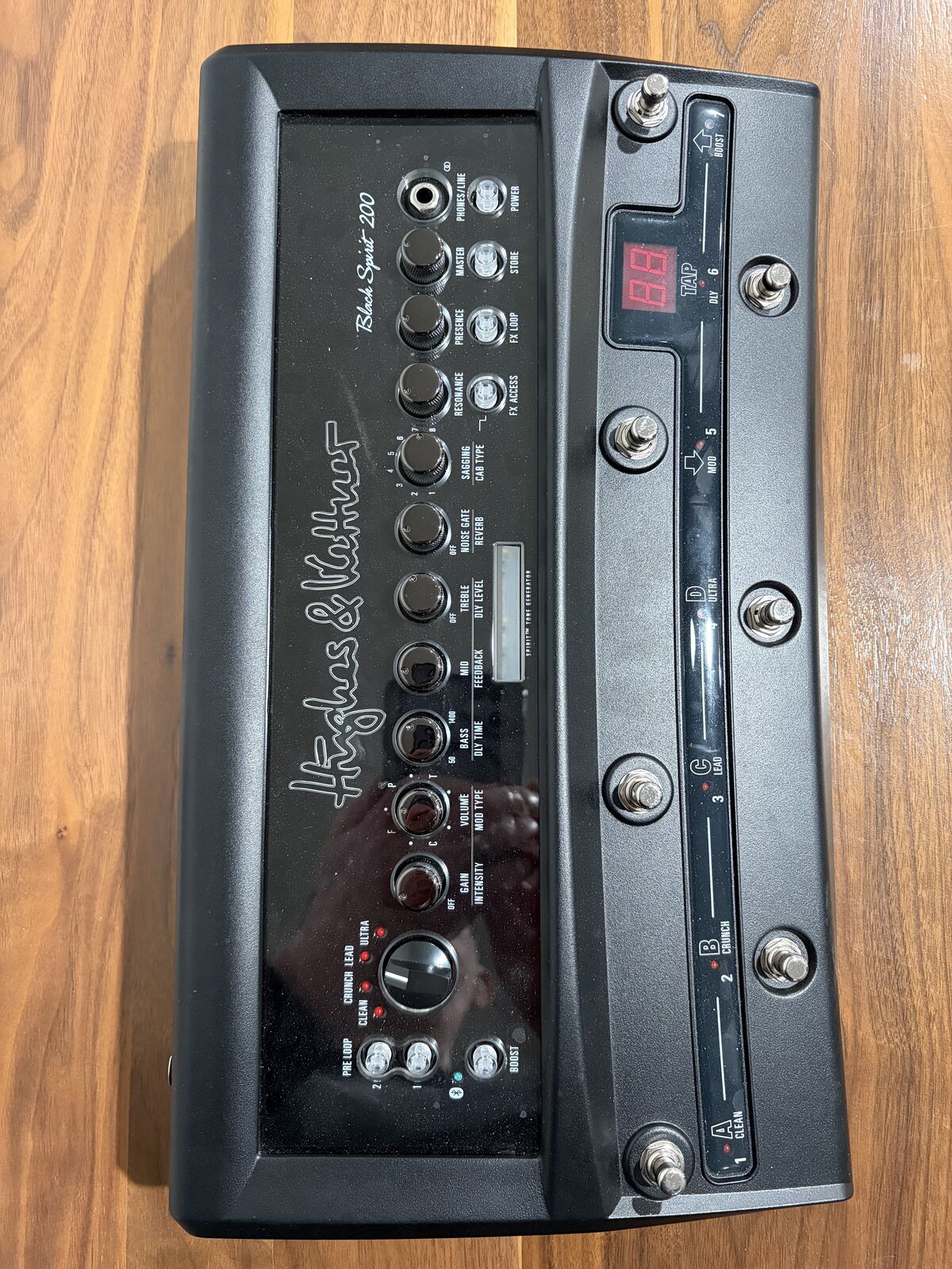 Hughes & Kettner Spirit 200 Floor Amplifier / carry bag